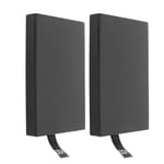 2Pcs Console Internal Hard Drive Enclosure for XBOX 360 Slim Replacement HDD Cas