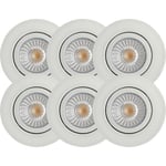 J&EL Alto Downlight Matt Hvit 6pk