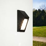 Licht-erlebnisse - Lampe murale extérieure led Noir IP44 Aluminium Moderne Lampe murale extérieure Jardin Maison - Noir