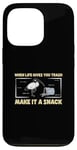 Coque pour iPhone 13 Pro When Life Gives You Trash Make It A Snack Funny Ibis Ibis