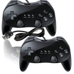 2x Manette Classique Controleur Pour Nintendo Wii