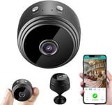 Mini Camera Espion Sans Fil Hd 1080P Spy Caméra De Surveillance Wifi Avec Vision Nocturne Et Detecteur, Caméra Video Surveillance De Sécurité Bébé Sans Fil Hidden Caméra