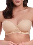 Freya Women's Cameo Multiway Convertible Plunge Strapless Underwire Bra T-Shirt, Sand, 34FF