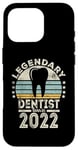 Coque pour iPhone 16 Pro Legendary Dentist Born 2022 - 2nd Birthday Dentist Gift