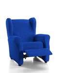 Martina Home Emilia Housse Fauteuil Relax, Tissu, Bleu électrique, 33 x 8 x 42 cm