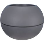 RIVIERA -  pot de fleurs Boule -  D40 - gris