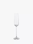 Dartington Crystal Elevate Champagne Glass Flute, Set of 2, 170ml, Clear