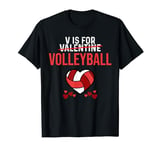 Funny Valentines Volleyball T-shirt T-Shirt