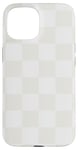 Coque pour iPhone 15 GRAND DAMIER ÉCHIQUIER CLASSIQUE DESIGN LUXE FEMMES HOMMES