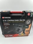 Parkside 20V Cordless 3 in 1  Combi Tool PKGA 20 Li C2 Drill - BRAND NEW SEALED.