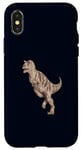 Coque pour iPhone X/XS Carnotaurus parfait pour les amateurs de dinosaures et les fans de paléontologie