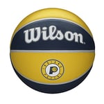 Wilson Basketball, NBA Team Tribute Model, INDIANA PACERS, Outdoor, Rubber, Size: 7