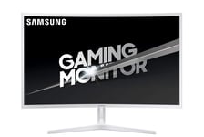 SAMSUNG C32JG51, Ecran PC Gaming Incurvé, Dalle VA 32", Résolution FHD (1920 x 1080), 144 Hz, 4ms, AMD Freesync, Blanc
