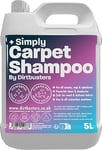 Dirtbusters Simply Carpet Cleaner Shampoo (5L) Powerful Carpet Cleaner Solution To Clean All Soiling & Eliminate Odour, Urine & Remove Stains, Wool Safe, For Carpet Shampoo Machines