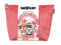 Soap & Glory ❤️ It's Scent To Be ❤️Body Wash. Scrub. Cream. LARGE GIFT Set & BAG