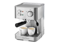 Proficook Pc-Es 1109 - Kaffemaskin Med Mjölkskummare - 15 Bar - Rostfritt Stål