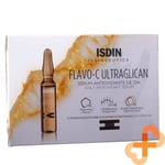 ISDIN FLAVO-C Ampoules éclaircissantes pour la peau Vitamine C Ultraglycanes ...