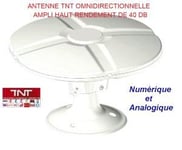 Antenne TNT camping car , caravane omnidirectionnelle 40DB TONNA