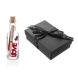 Personalised Valentines Day Gift for Him Her | Boxed Message in a Bottle