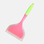 Accueil Ustensiles De Cuisine Spatules en Silicone Viande De Boeuf Oeuf Grattoir De Cuisine Pelle À Pizza Large Tourneurs Antiadhésifs Lève-Nourriture (Couleur: D) Usage Domestique