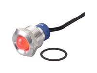 Conrad Tc-7495256, Rød, -25 - 55 °C, Ip67, 12 V, 1,6 Cm, 1 Stk