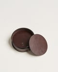 Tärnsjö Garveri Leather Coaster Set 006 Dark Brown