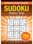 Den store Sudoku - ekstra stor skrift