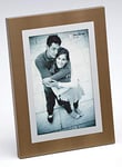 walther Design Picture Frame Steel 10 x 15 cm with inside Silver Edge, Luan Portrait Frame PY015D