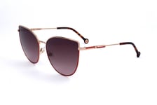 Lunettes de Soleil Carolina Herrera HER 0138/S Y11 GOLD RED 59/17/145 Femme