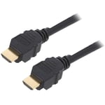 Cable hdmi 2.1 prise male des deux cotes uhd 4K 8K 3m - Noir