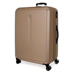 Roll Road Cambodya Grande Valise Gris 53 x 78 x 31 cm Rigide ABS Fermeture à Combinaison latérale 108 L 4,76 kg 4 Roues Doubles