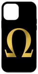 iPhone 12 mini Alpha Omega Letter Greek Alphabet Case