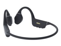 Creative Outlier Free - Hörlurar med mikrofon - öppet öra - montering bakom nacken - Bluetooth - trådlös - aktiv brusradering - dark slate gray