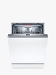 Bosch Series 4 SMH4HVX00G Fully Integrated Dishwasher, White