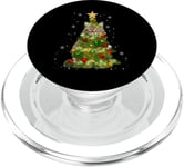 Cat Maine Coon Sapin de Noël pour les amoureux des chats PopSockets PopGrip pour MagSafe