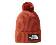 THE NORTH FACE Logo Box Beanie Hat Brandy Brown One Size