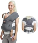 CUBY Baby Wrap Carriers from Newborn, Baby Wrap Sling Soft Baby Carrier Infant