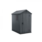 Keter Abri de jardin Darwin 46 Gris Aspect de bois 432439