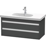 Duravit Ketho skap til vask 455x1000mm. matt grafitt