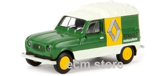 Brekina Renault R4 Fourgonnette "Renault Motoculture" Voiture miniature /EBNJ