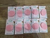 10x The Vintage Cosmetic Company Pink Silicone Exfoliating Pads New