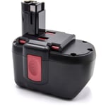 Vhbw - 1x Batterie compatible avec Bosch gsb 24 VE-2, gsa 24VE, gsb 24VE-2, gmc 24V, gsa 24V, gli 24V outil électrique (2000 mAh, NiMH, 24 v)