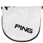 PING Icon Mallet Putter Headcover Hvit