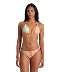 Arena Maillot de Bain 2 pièces Triangle Water Print String pour Femmes