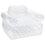 Intex - 66502NP - Fauteuil transparent Blanc JELLY