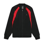 Air Jordan Wings Muscle Basketball Jacket Sz S Black Gym Red New 843100 016