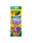 Crayola Colored Pencils Erasable 10pcs.