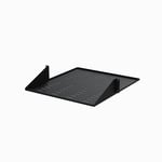 StarTech 2U Vented 19" 2-Post Network Rack Cabinet Shelf  20in Deep Center Mount Cantilever Tray Rackmount Shelf for AV/Data Equipment Enclosure with