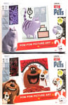 Secret Life Of Pets 2x Pom Pom Picture By Number Art Kit Bundle Set New Xmas Toy