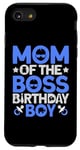 Coque pour iPhone SE (2020) / 7 / 8 Tenue de fête d'anniversaire Mom Of The Boss Like A Boss Mom